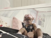 Big toy penetration makes her CREAM 7/16