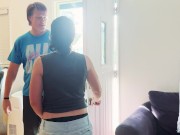 Heteroflexible Threesome: Girlfriend's Excitement Encourages His First Time with a Guy - Cliff Media 7/16