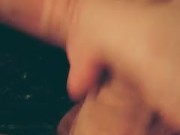 Masturbation of Big Fat Cock. Hard Male 4/16