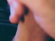 Masturbation of Big Fat Cock. Hard Male 6/16