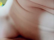 【人妻・不倫】借金妻の素股騎乗位からの生中だし 13/16