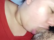 bitch sucking like a crazy for dick, she is too extreme sucking to cum in seconds🍆💦🤤😵🥛🥛💥😵🥛 11/16