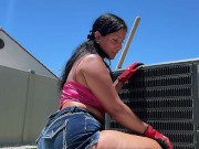 Outside cleaning with Treasure 3/16