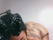 Sexy, Tatted Big Ass Black Girl Twerking 3/16
