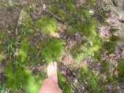 The BEST part of any hike is walking barefoot on moss 12/16