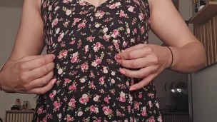 Try on Haul Light summer dress. While my Boyfriend is watching videos and Not Me