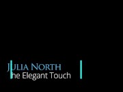 POV CFNM BBC Foreskin Handjob with Euro Hotwife MILF Slut Julia North 1/16