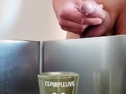 I treat the teen to a glass of warm piss. She loves pissing and drinking 13/16