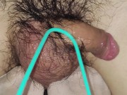 Femdom Post orgasm domination - Rubbing snot on cock 10/16