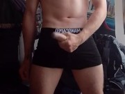 Big Dick Solo Masturbation, I have to hurry to cum before my roommates get home ! 3/16