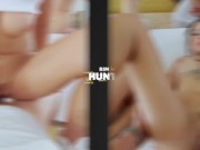 HUNT4K. Sexy Fanta Sie fucks with old Hunter for her annual salary in public 16/16