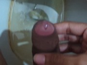 Masturbating in the toilet 🚽🪠, cumming, jerking off 15/16