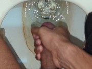 Masturbating in the toilet 🚽🪠, cumming, jerking off 9/16