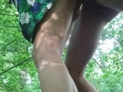 Risky forest creampie 13/16