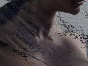 Monika Fox Naked With Flowers Behind A Veil 16/16