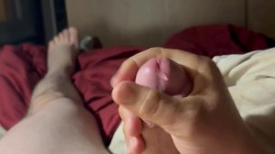 Late night jerk off session