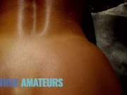 TRUE AMATEURS - Tanned Babe Rides A Big Cock Beautifully At The Beach Not Caring If She Gets Caught 14/16