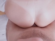 Passionate anal fuck in net stockings and black lingerie. See how Candy rides dick like a pro 15/16