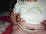 Hermosas tetas naturales con piercing 6/16