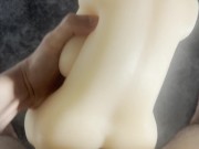 Destroying my Sex Toy with 2 holes again! 11/16