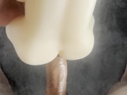 Destroying my Sex Toy with 2 holes again! 12/16