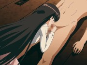 Long Haired Beauty with Big Tits Loves to do Paizuri 7/16