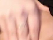 BBW Goth Girl Rubs Wet Pussy and Cums 10/16