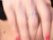 BBW Goth Girl Rubs Wet Pussy and Cums 12/16