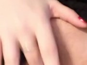 BBW Goth Girl Rubs Wet Pussy and Cums 3/16