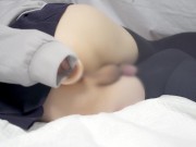 ディルドで女装アナルオナニー 触れずにトコロテン射精 8/16