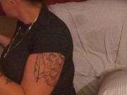 Beautiful Secretary lifts up her skirt and spreads her legs open wide and eats spaghetti 16/16