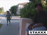 Sexy black BBW heard he'd never fucked a thick girl before 2/16