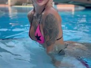 Relaxing by the pool 1/16