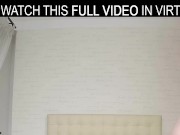 Solo redhead Isabella Both is moaning while experiencing an orgasm,in VR. 10/16