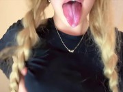 I really like to fuck my ass with my fingers when I'm at home with my stepdad 2/16