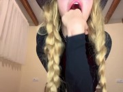 I really like to fuck my ass with my fingers when I'm at home with my stepdad