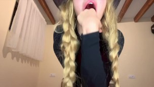 I really like to fuck my ass with my fingers when I'm at home with my stepdad