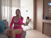 Wife cheats on husband - stepson knows and she has sex with him too 2/16