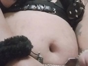 Handcuffed and ball gagged 4/16