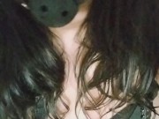 Handcuffed and ball gagged 9/16