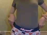 Do you like this? joytogether166 loves to tease you in the public bathroom! 2/16