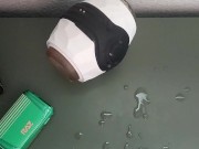 I busted all over my toy 🥹 14/16