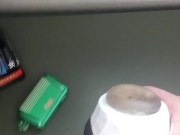 I busted all over my toy 🥹 3/16