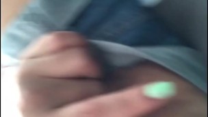 I make a video of myself masturbating in my boyfriend’s car