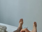 POV muscle colombian with big dick masturbates until drop a lot of cum 9/16