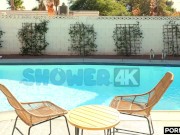 PORN+ Amber Moore Freshens Up Her Sweaty Pussy For Big Cock 1/16