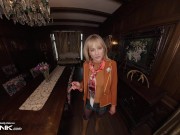 VR Conk: Blonde MILF Ashley Graham Fucks In Ripped Tights In Resident Evil 4 Cosplay Parody 2/16