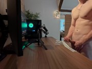 I couldn't resist fucking this soaking wet pussy and cumming inside of it! Loud moans & Close up cam 15/16