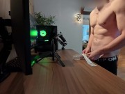 I couldn't resist fucking this soaking wet pussy and cumming inside of it! Loud moans & Close up cam 6/16