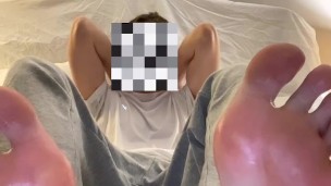 Up close with my feet